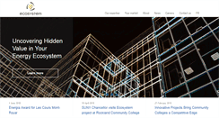 Desktop Screenshot of ecosystem-energy.com