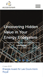 Mobile Screenshot of ecosystem-energy.com